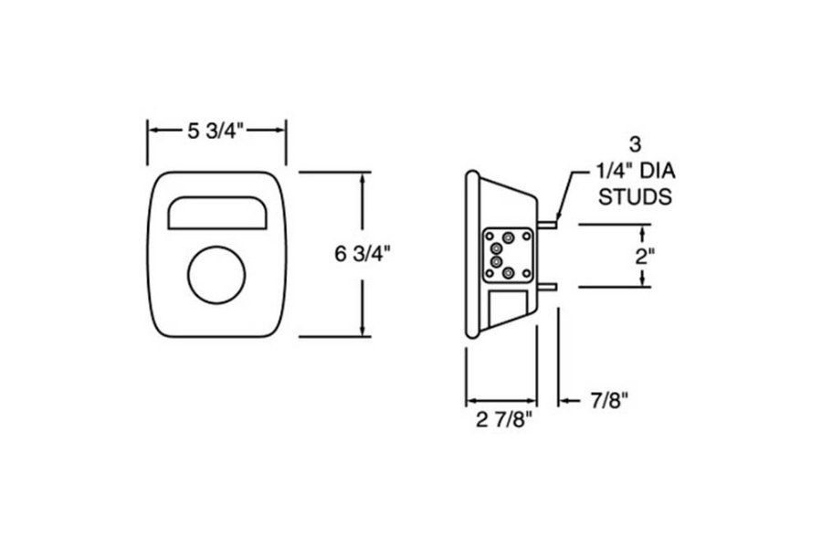 Picture of Truck-Lite Combo License Light