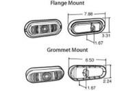 Picture of Truck-Lite Round 66 Series 6" Oval Reverse Light w/ Mount Option