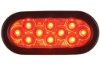 Picture of FEDERAL SIGNAL SignalTech 6-1/2" Oval LED Turn Light Kit, Red