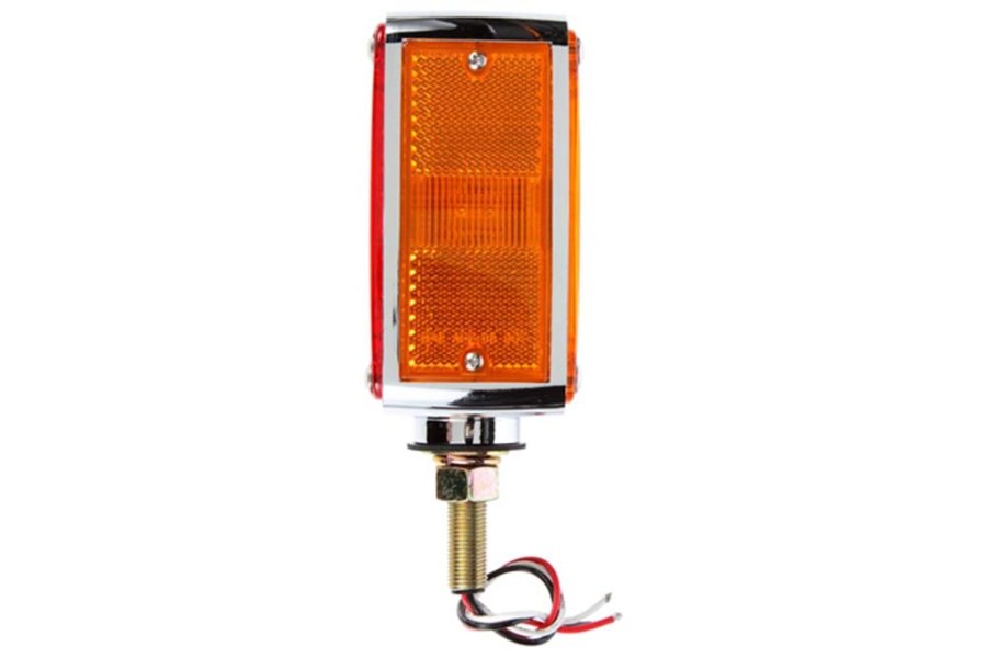 Picture of Truck-Lite Square 24 Diode Red/Amber LED Pedestal Light