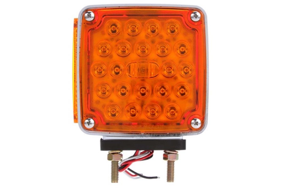 Picture of Truck-Lite Square 24 Diode Red/Amber LED Pedestal Light