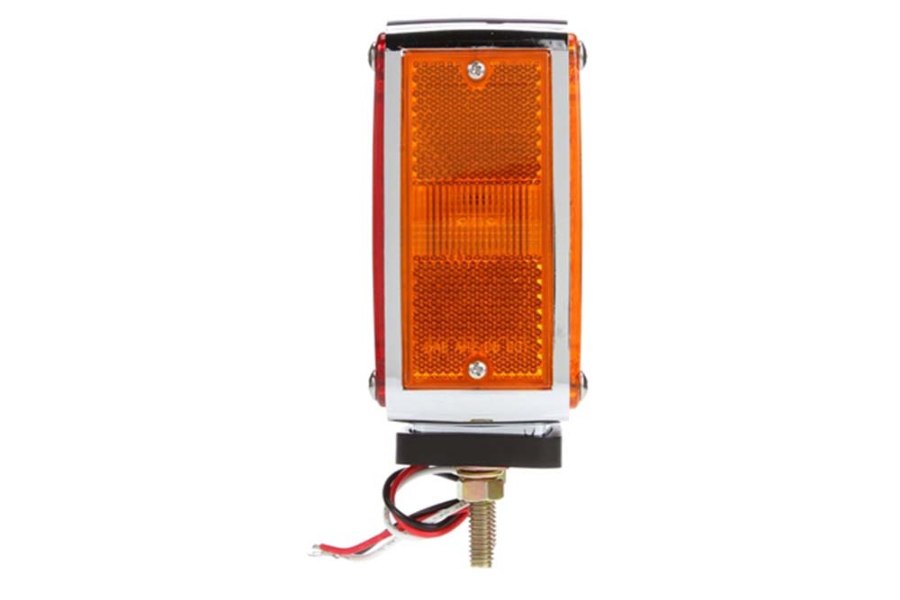 Picture of Truck-Lite Square 24 Diode Red/Amber LED Pedestal Light