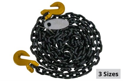 Picture of Zip's Grade 80 Chain Assembly with Cradle Grab Hooks