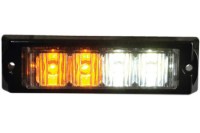 Picture of ECCO 4-LED Warning Light, Surface Mount, Class 1, Amber
