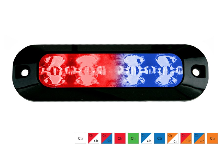 Picture of ECCO Warning LED Single - Split / Dual Color Surface Mount