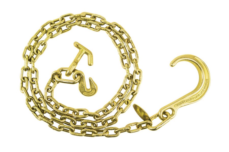 Picture of Zip's J-Chain Assembly with 8" J, Grab and Hammerhead Hook