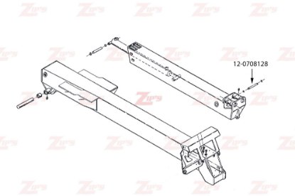 Picture of Miller Boom Extend Cylinder Rear Pin Century 9055 and Challenger CH-45 HD Wreckers