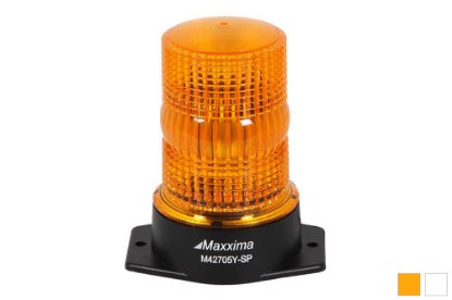 Picture of Maxxima Warning 3" Round Beacon 5" High