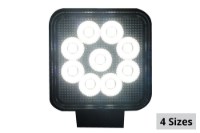 Picture of Race Sport Square IQ Series Auxiliary LED Flood Beam Light