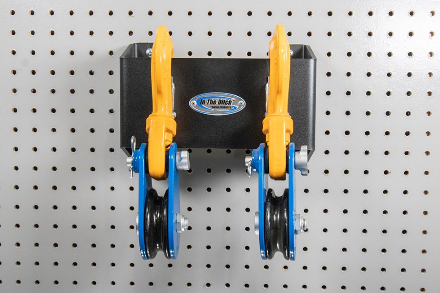 Picture of In The Ditch Snatch Block and HD Chain Storage Racks