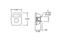 Picture of Truck-Lite Combo License Reflector Light