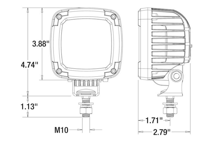 Picture of Buyers Products Pedestrian Warning Light for Forklifts