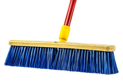 Picture of Zip's 18" Wide Broom with 60" Fiberglass Handle