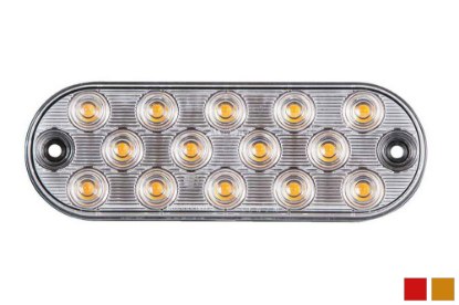 Picture of MAXXIMA 6" Oval 14-LED Warning Light