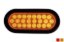 Picture of MAXXIMA 6" Oval 24 LED Warning Light with Grommet and Pigtail