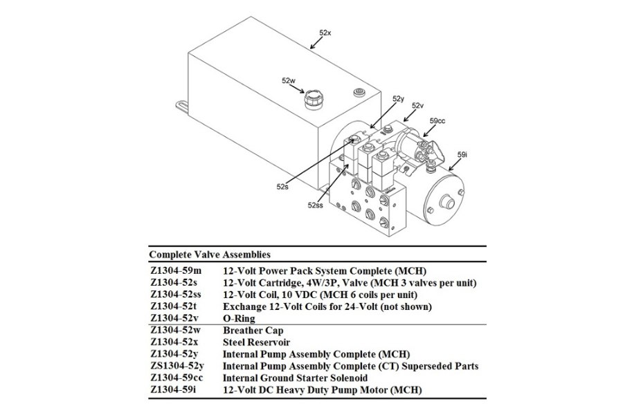Picture of Zacklift 12V Power Pack Breather Cap