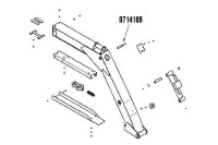 Picture of Miller Wheel Lift Extend Cylinder Pin Century