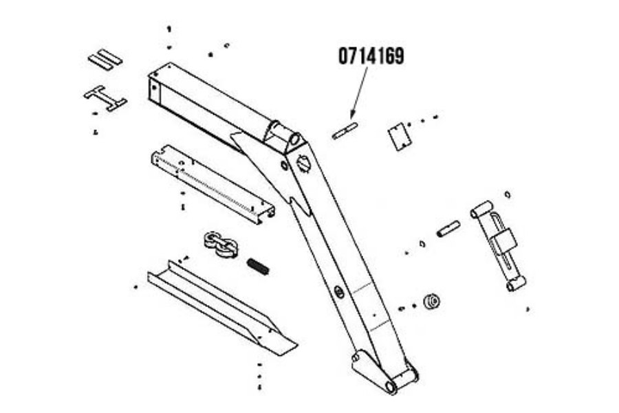 Picture of Miller Wheel Lift Extend Cylinder Pin Century