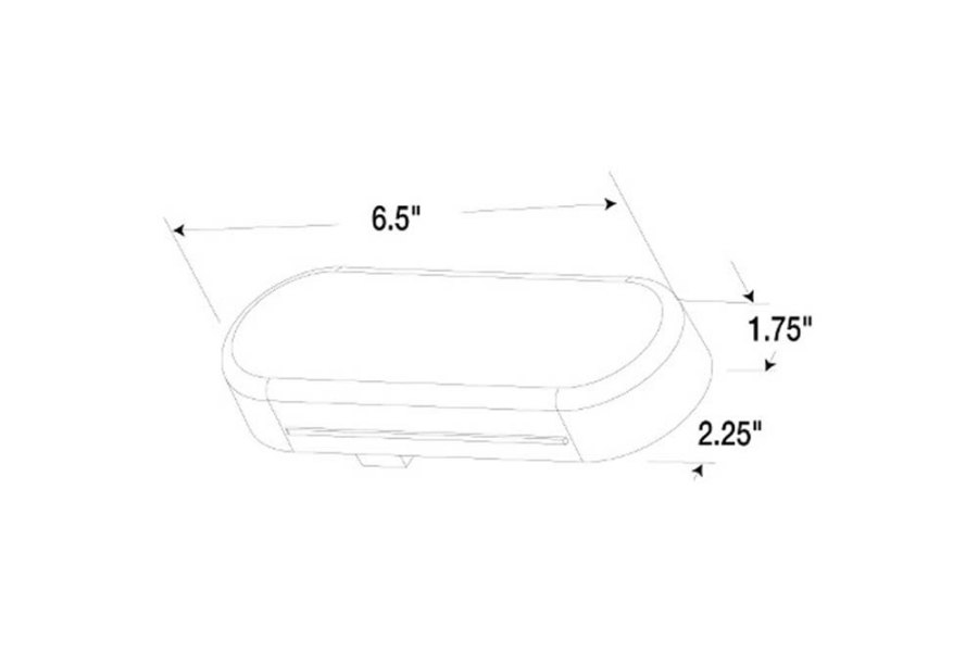 Picture of Truck-Lite Stop/Turn/Tail 24 Diode Oval Light