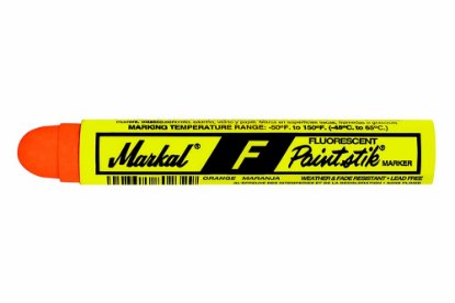 Picture of Markal Pack of 12 Fluorescent Orange B Paintstik