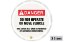 Picture of Accuform Danger Message Steering Wheel Cover