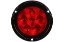 Picture of Truck-Lite Round Super 44 Stop/Tail/Turn w/ Black Flange Mount