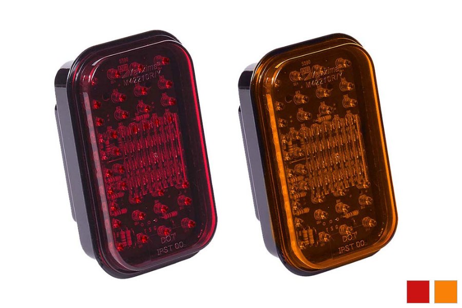 Picture of Maxxima Rectangular Emergency LED Warning Lights