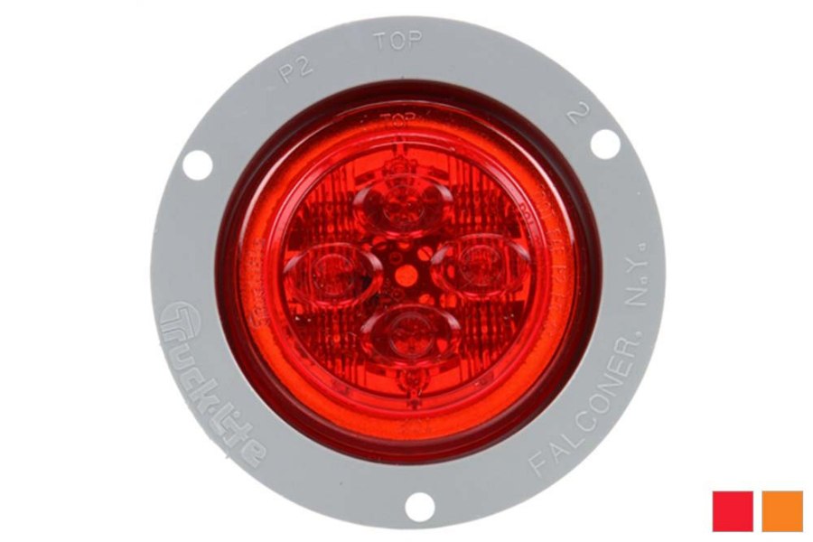 Picture of Truck-Lite Round Low Profile Fit N' Forget Light w/ Flange Mount