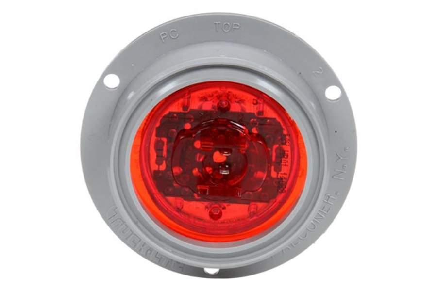 Picture of Truck-Lite Round Low Profile Fit N' Forget Light w/ Flange Mount