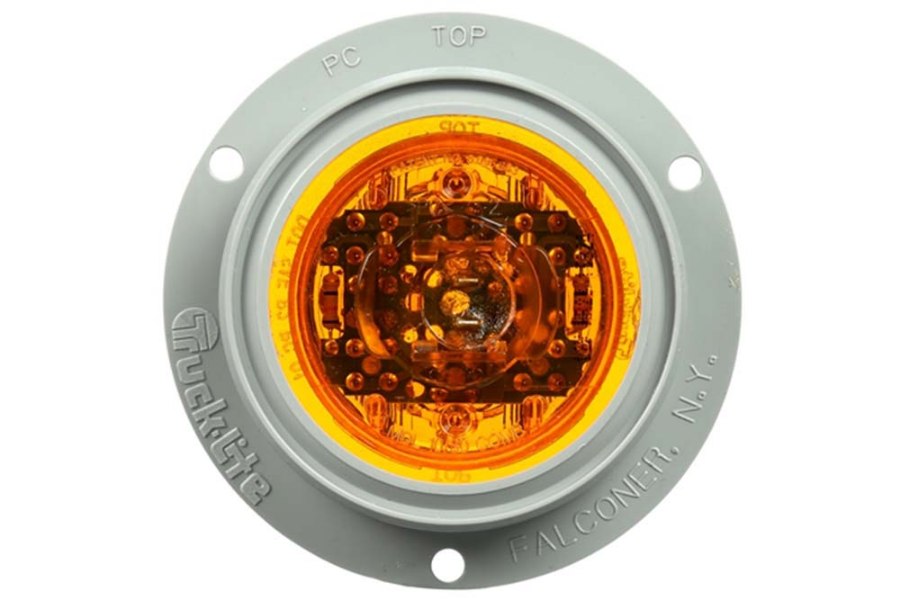 Picture of Truck-Lite Round Low Profile Fit N' Forget Light w/ Flange Mount