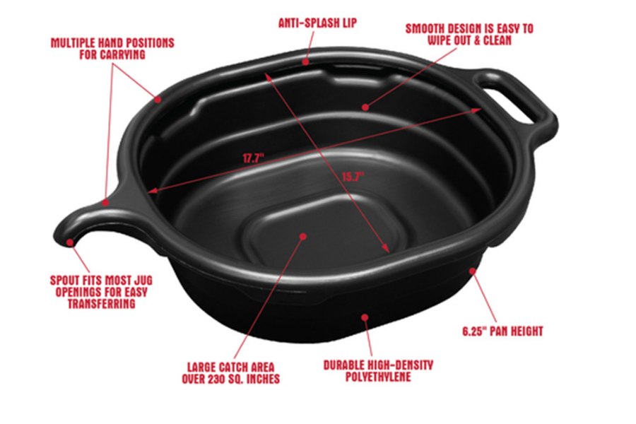 Picture of Lisle Corporation 4-1/2 Gallon Oil Pan