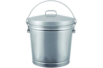 Picture of 6-Gal. Galvanized Steel Trash Can with Locking Lid