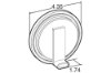 Picture of Truck-Lite Round Stop/Tail/Turn LED Light w/ Mounting Option