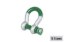 Show details for Green Pin Super Bow Shackle with Screw Pin Picture of Green Pin Super Bow Shackle with Screw Pin