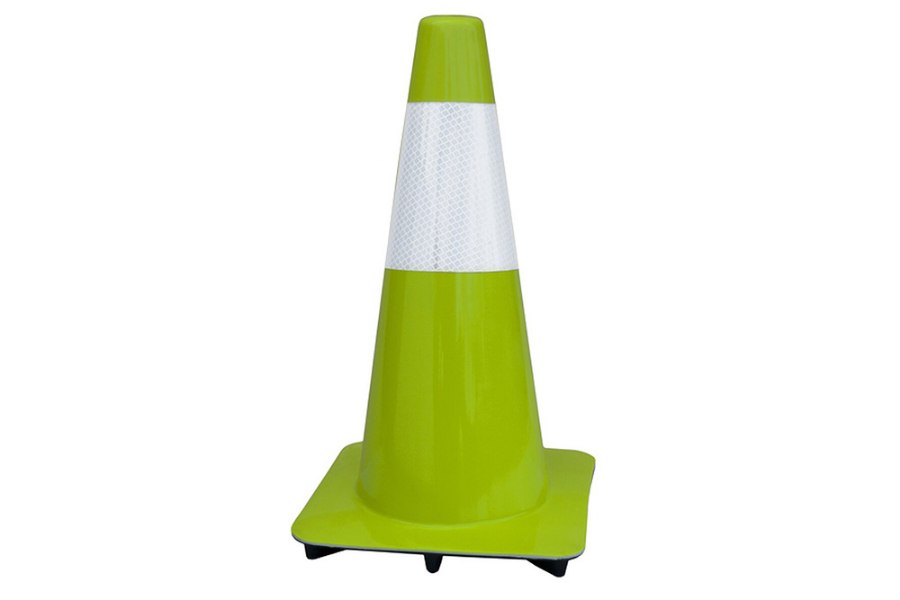 Picture of TAPCO Lime Reflective Traffic Cone