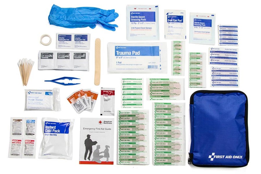 Picture of First Aid Only Essentials First Aid Kit, 200 Pieces, Fabric Case