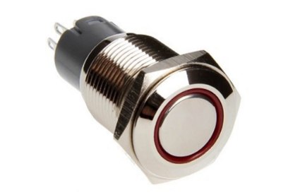Picture of Race Sport's 16mm Flush Mount LED Momentary Switch