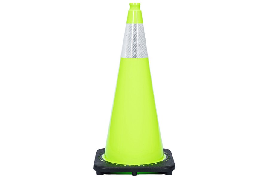 Picture of JBC Revolution Series Lime Reflective Traffic Cone