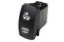 Picture of Race Sport LED Rocker Switch w/ White LED Radiance (Cargo Light)