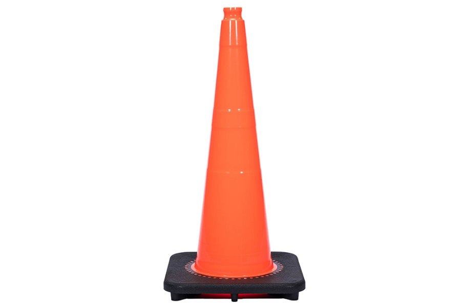 Picture of JBC Revolution Series Orange Slim Body Non-Reflective Traffic Cone