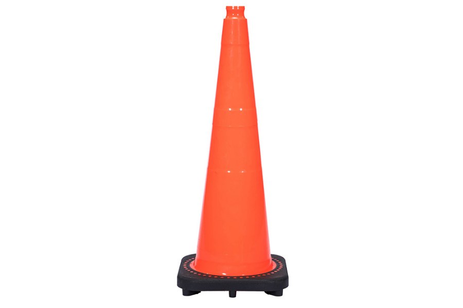 Picture of JBC Revolution Series Orange Slim Body Non-Reflective Traffic Cone