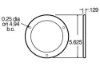Picture of Truck-Lite Stainless Steel Round Flange Cover
