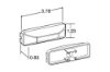 Picture of Truck-Lite Rectangular Fit 'N Forget Marker Clearance Light