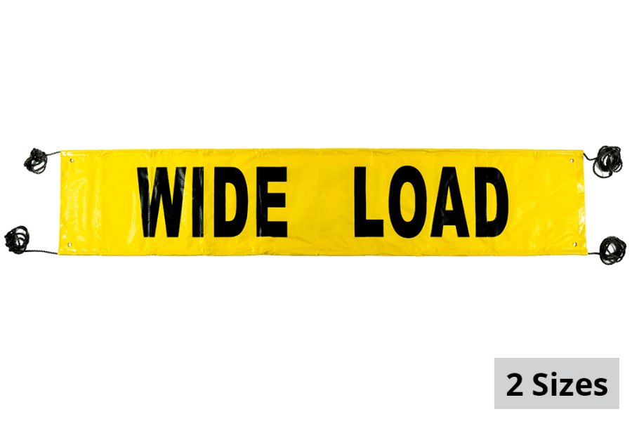 Picture of Zip's Wide/Oversize Load Banner