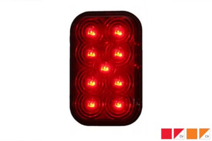 Picture of Maxxima 5" x 4" Stop / Tail / Turn Light w/ 9 LEDs