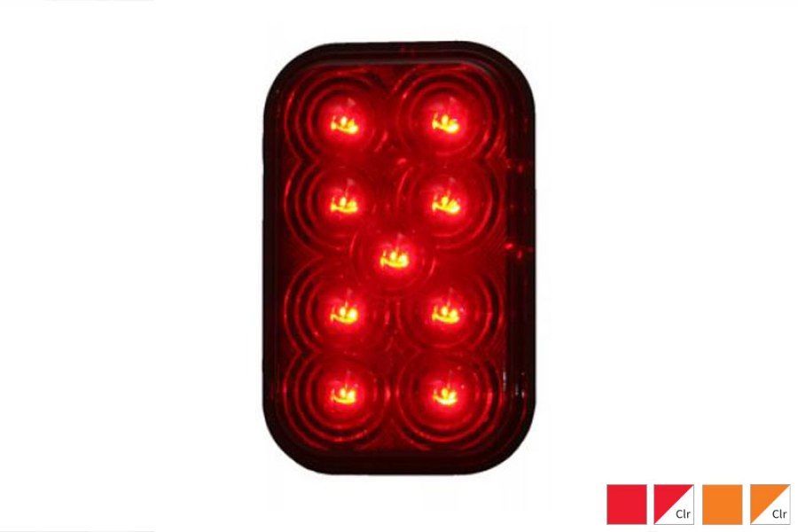 Picture of Maxxima 5" x 4" Stop / Tail / Turn Light w/ 9 LEDs