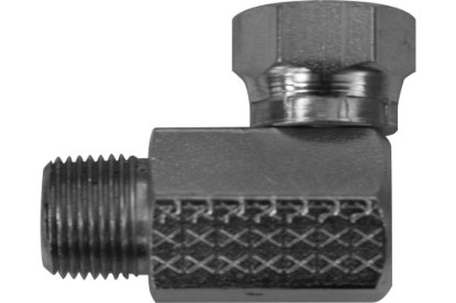 Picture of S.A.M. Swivel Elbow 90 Degrees 3/8" MOR x 3/8" FPS