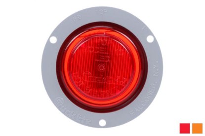 Picture of Truck-Lite Round P2 10 Series 2 Diode Marker Clearance Light w/ Flange Mount