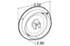 Picture of Truck-Lite Round P2 10 Series 2 Diode Marker Clearance Light w/ Flange Mount