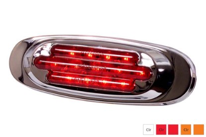 Picture of Maxxima 6" SS Oval Clearance Marker Light w/ 13 LEDs